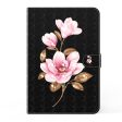 Lenovo Tab M10 pattern leather flip case - Flower For Cheap