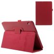 Huawei MediaPad T3 10 foldable PU leather flip case - Red Online Sale