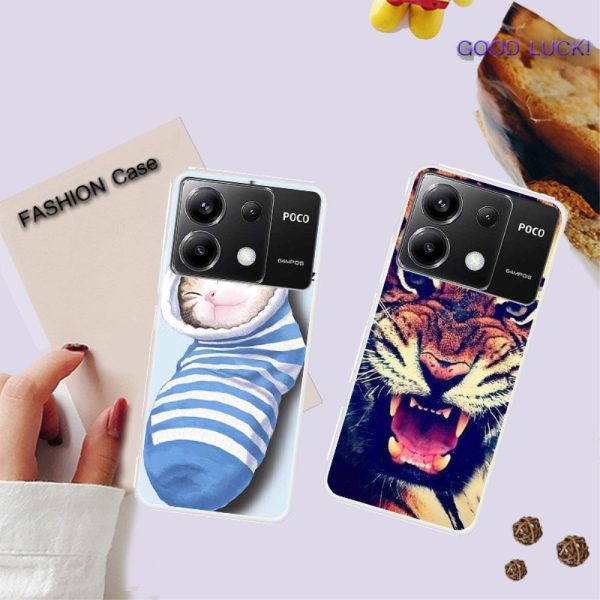 Imagine Xiaomi Redmi Note 13 Pro 5G   Xiaomi Poco X6 cover - Flower Pattern For Sale