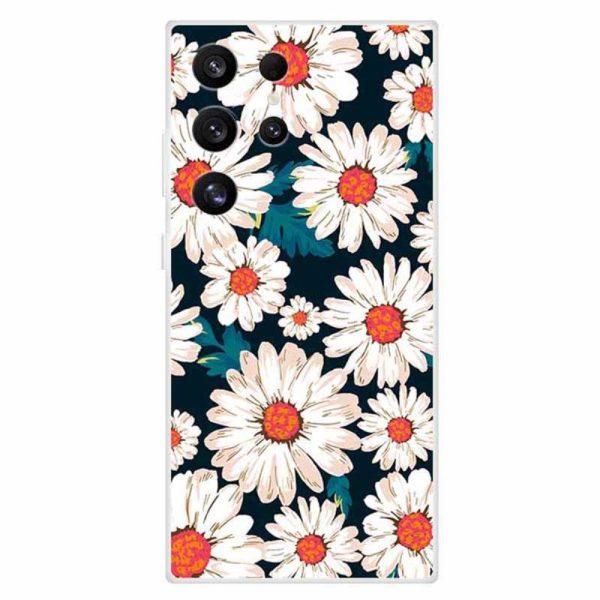 Imagine Samsung Galaxy S24 Ultra cover - Daisy Fashion