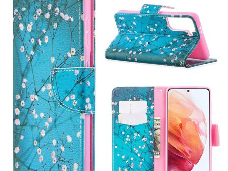 Wonderland Samsung Galaxy S21 flip case - Plum Blossom Discount