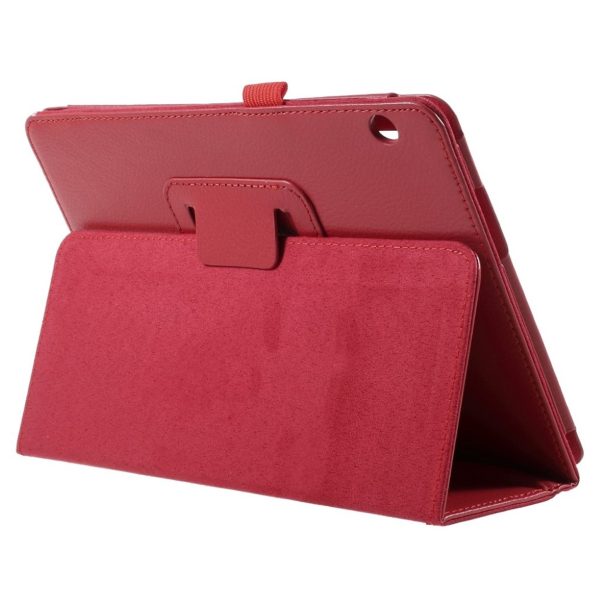 Huawei MediaPad T3 10 foldable PU leather flip case - Red Online Sale