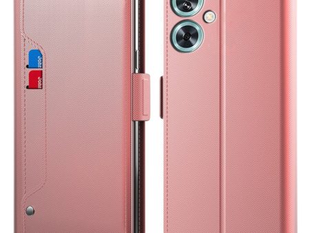 OnePlus Nord N30 SE phone case with make-up mirror and slick design - Rose Gold For Discount