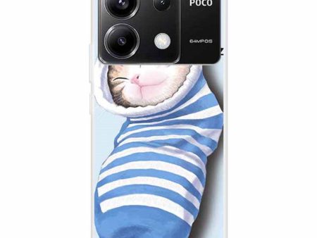 Imagine Xiaomi Redmi Note 13 Pro 5G   Xiaomi Poco X6 cover - Socks And Cat on Sale