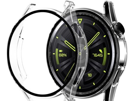 Huawei Watch GT 3 (42mm) electroplating frame with tempered glass - Transparent For Discount