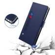 OnePlus Nord N30 SE phone case with make-up mirror and slick design - Blue Discount