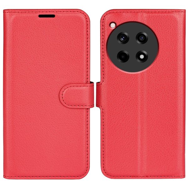 Classic OnePlus 12R   OnePlus Ace 3 flip case - Red Online Hot Sale