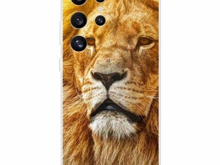 Imagine Samsung Galaxy S24 Ultra cover - Lion Discount