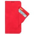 Modern-styled leather wallet case for Google Pixel 9 Pro XL - Red Fashion