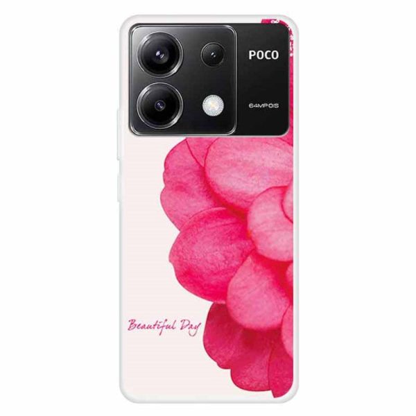 Imagine Xiaomi Redmi Note 13 Pro 5G   Xiaomi Poco X6 cover - Pink Flower Sale