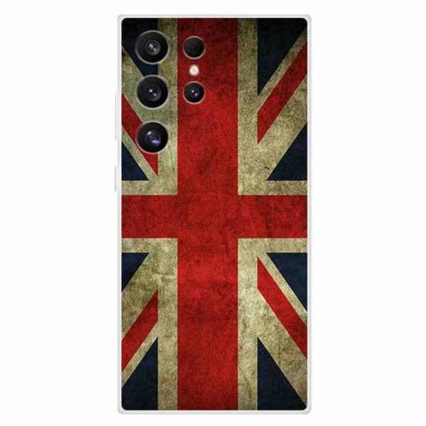 Imagine Samsung Galaxy S24 Ultra cover - Uk Flag Discount