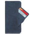 Modern-styled leather wallet case for Nothing Phone (2a) - Blue For Cheap