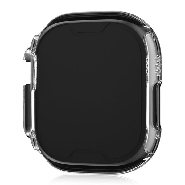 Apple Watch Ultra 2   Ultra 49mm Watch Frame Case Shock-Absorbent Bump Resistant Cover - Transparent on Sale