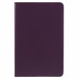 Honor Pad 9 Case Scratch-resistant Vegan Leather Tablet Cover with Rotating Stand - Purple Online now