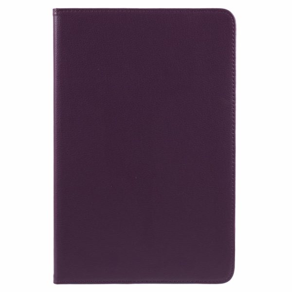 Honor Pad 9 Case Scratch-resistant Vegan Leather Tablet Cover with Rotating Stand - Purple Online now