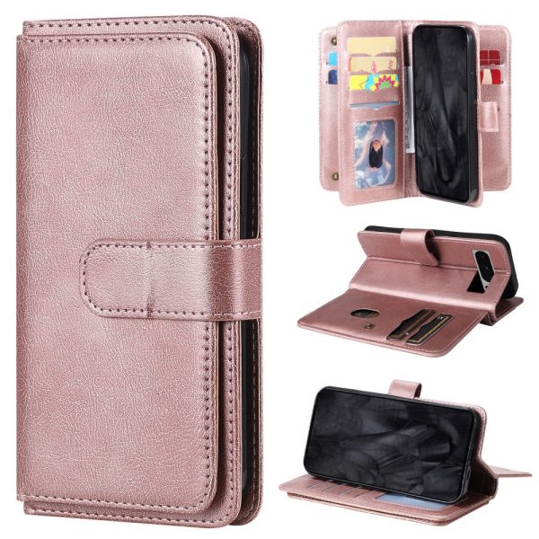 10-slot wallet case for Google Pixel 8 Pro - Rose Gold on Sale