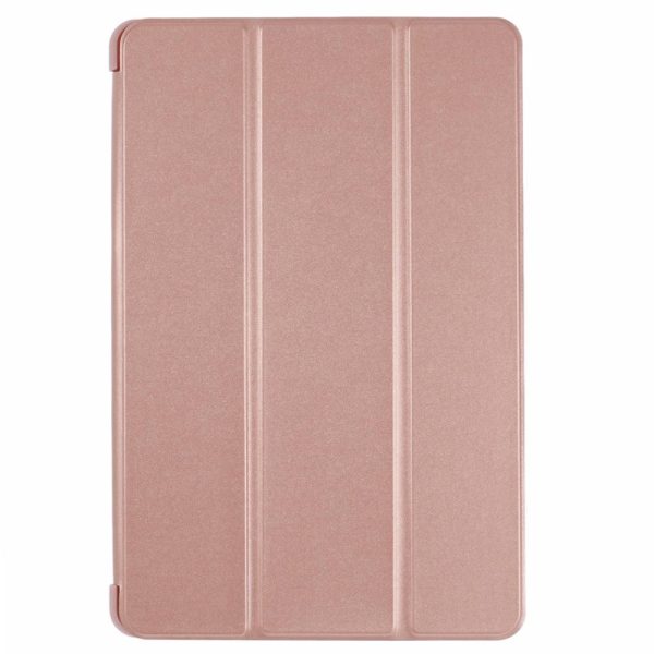 Honor Pad 9 Case Scratch Resistant Vegan Leather and Silicone Tri-fold Stand Tablet Cover - Rose Gold Cheap