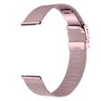 20mm Watch Band Garmin Forerunner 245 Music   245   645 Music   645 Milanese Stainless Steel Strap - Rose Pink Sale