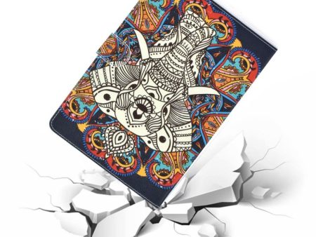 Samsung Galaxy Tab S5e pattern leather case - Elephant Online Hot Sale