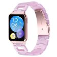 Xiaomi Smart Band 8 Pro Smart Watch D-Shape Strap Resin Bracelet Watchband Replacement - Light Purple Online Sale