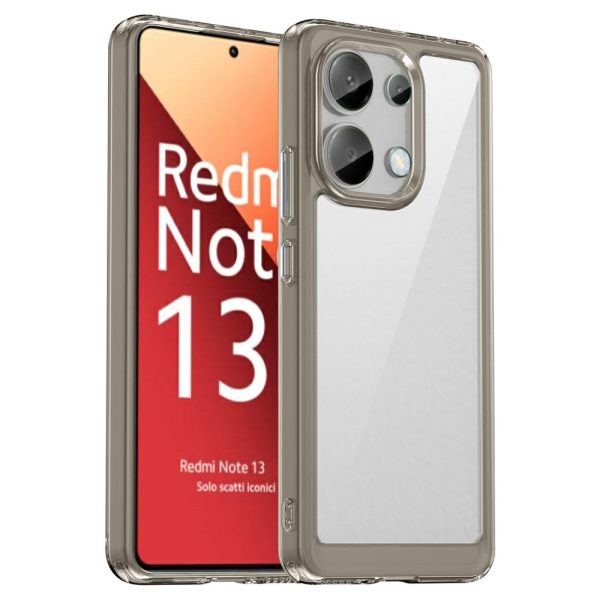 Xiaomi Redmi Note 13 smart acrylic cover - Transparent Grey Supply