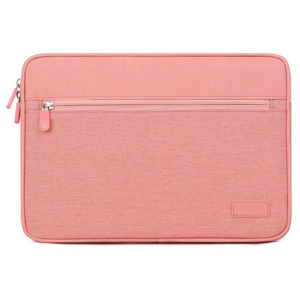 OKADE T61 Portable Storage Pouch for 14-14.6  Laptop Bag Shockproof Air Cushion Lining Carrying Bag - Pink Fashion