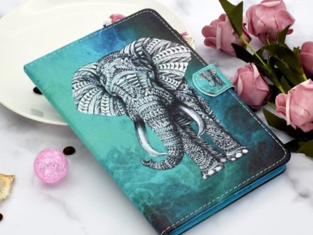 Samsung Galaxy Tab S5e pattern leather case - Elephant Sale