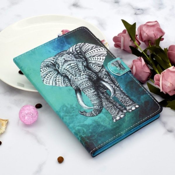 Samsung Galaxy Tab S5e pattern leather case - Elephant Sale