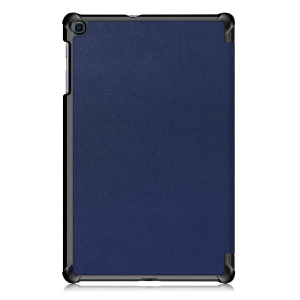 Samsung Galaxy Tab A 10.1 (2019) tri-fold leather case - Dark Blue For Discount