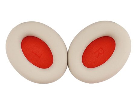 1MORE SonoFlow Wireless Bluetooth Headphone Earpad Silicone Sleeve - Beige For Sale