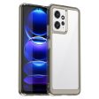 Xiaomi Redmi Note 12 smart acrylic cover - Transparent Grey Discount