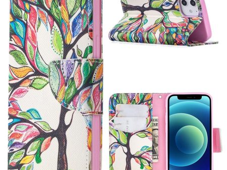 Wonderland iPhone 12 Mini flip case - Colorized Tree Sale