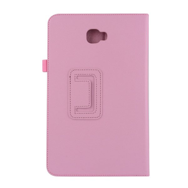 Litchi Grain Smart Leather Case Samsung Galaxy Tab A 10.1 (2016) T580 T585 - Pink Online now