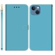 Mirror iPhone 14 Plus flip case - Blue Online Hot Sale