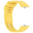 Xiaomi Redmi Watch 4   Smart Band 8 Pro Smartwatch Band Replacement Silicone Strap - Yellow Supply