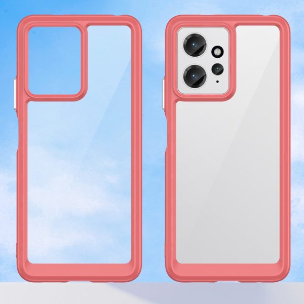 Xiaomi Redmi Note 12 smart acrylic cover - Red Online