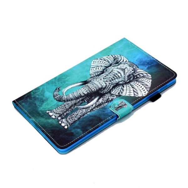 Samsung Galaxy Tab A 10.1 (2019) pattern leather case - Elephant Cheap