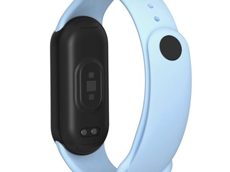 Xiaomi Smart Band 8 Silicone Watch Strap Wrist Band Replacement - Blue Online