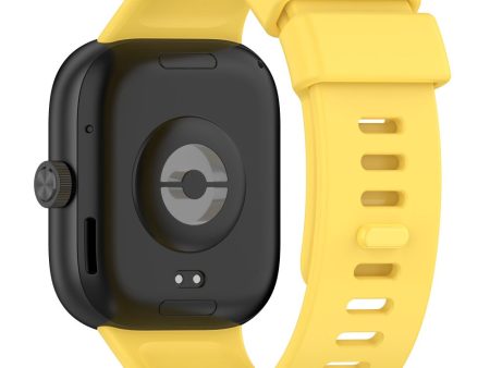 Xiaomi Redmi Watch 4   Smart Band 8 Pro Silicone Wrist Strap with Watch Case - Yellow Discount