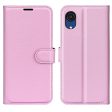 Wonderland Samsung Galaxy A03 Core flip case - Pink For Sale