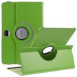 Honor Pad 9 Case Scratch-resistant Vegan Leather Tablet Cover with Rotating Stand - Green For Cheap