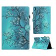 Lenovo Tab P11 cool pattern leather case - Flower Tree For Cheap