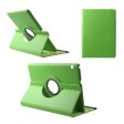 Huawei MediaPad T3 10 litchi grain rotary PU leather flip case - Green Hot on Sale