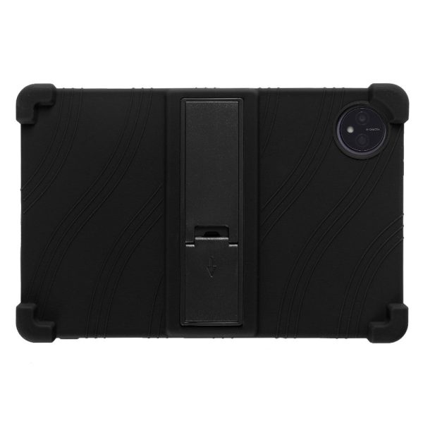 Blackview Tab 80 10.1 (2023) Tablet Case Bump Resistant Kickstand Soft Silicone Protective Cover - Black Online