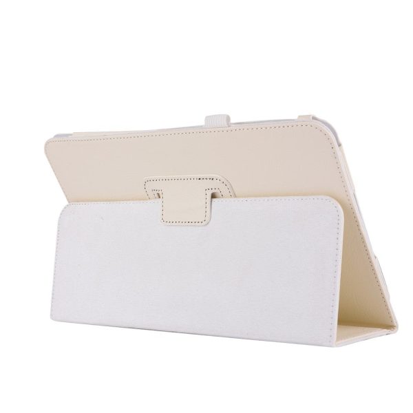 Litchi Grain Smart Leather Case Samsung Galaxy Tab A 10.1 (2016) T580 T585 - Beige Fashion