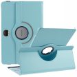 Honor Pad 9 Case Scratch-resistant Vegan Leather Tablet Cover with Rotating Stand - Baby Blue Cheap