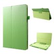 Samsung Galaxy Tab S4 leather coated flip case - Green Sale