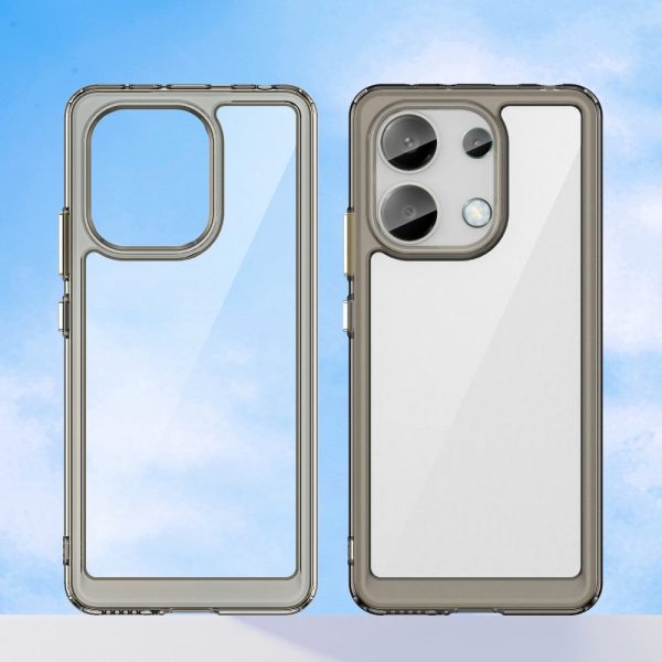 Xiaomi Redmi Note 13 smart acrylic cover - Transparent Grey Supply