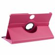 Honor Pad 9 Case Scratch-resistant Vegan Leather Tablet Cover with Rotating Stand - Rose Sale