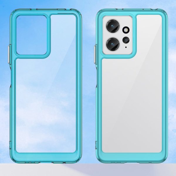 Xiaomi Redmi Note 12 smart acrylic cover - Transparent Blue For Sale